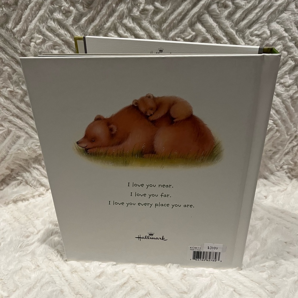 HALLMARK ALL THE PLACES I LOVE YOU RECORDABLE STORY BOOK. NWT! - Picture 2 of 2